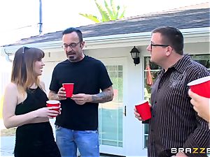 Nikki nine has kinky fuck-a-thon at a party